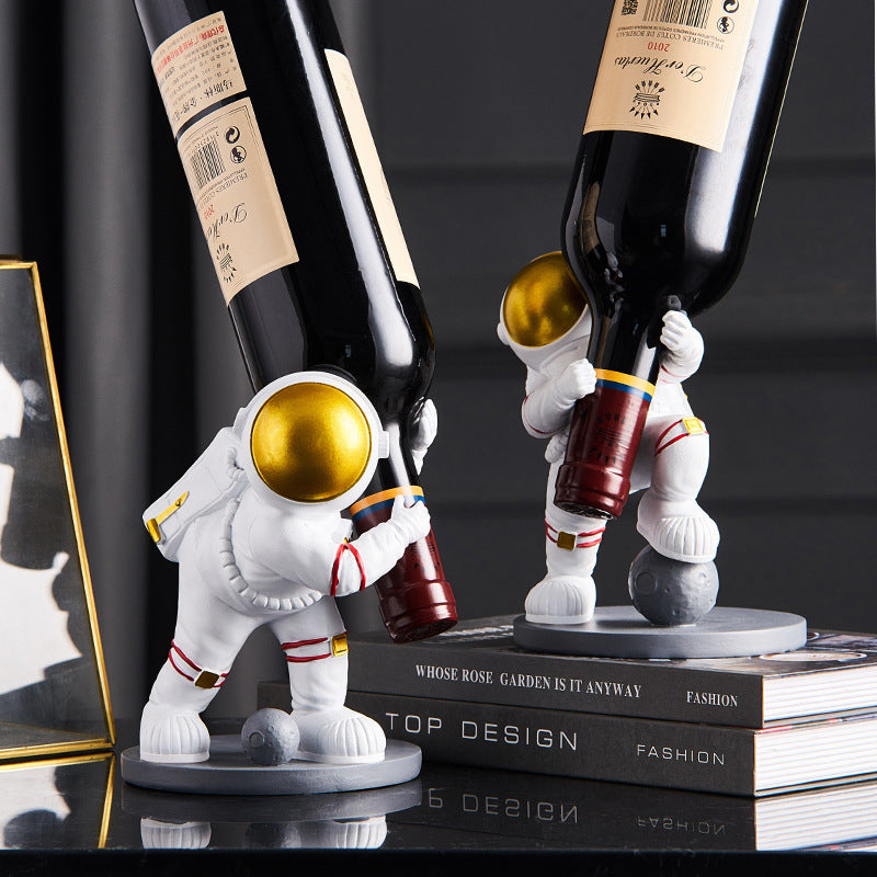 Home Decoration Astronaut Wine Holder