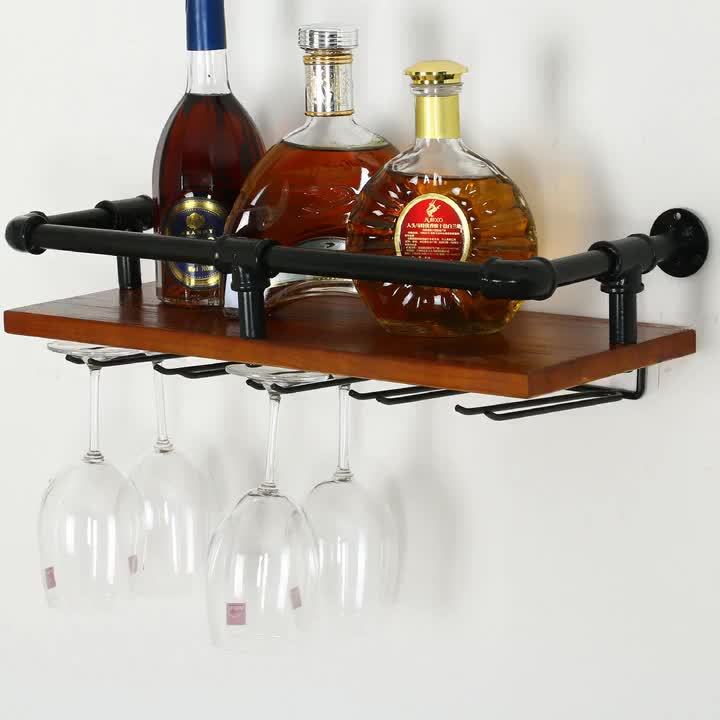 Hanging Wall Mounted Wine Rack