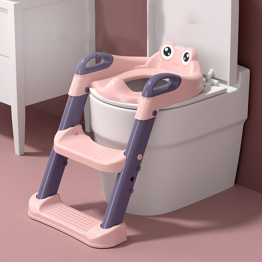 Foldable Baby Potty Training Seat with Step